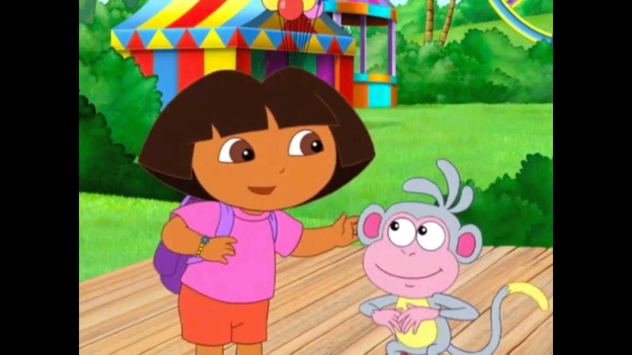 Dora the Explorer Boots’ Banana Wish Intro PAL - YouTube