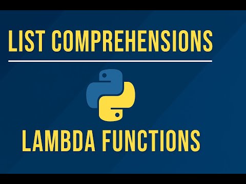 Module 2 Chapter 12 | List Comprehension and Lambda Functions in Python | Simplify Your Code