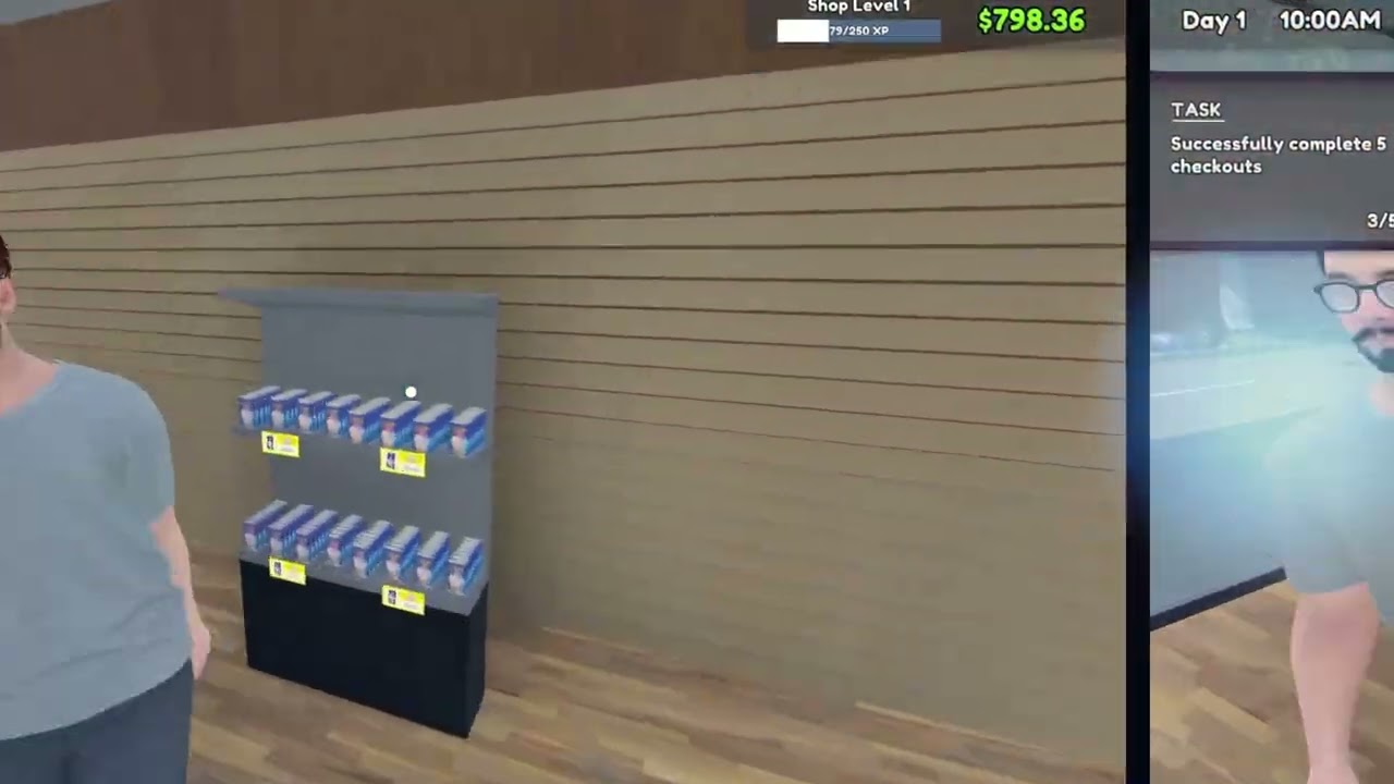 TCG Card Shop simulator day 1 