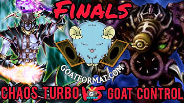 GoatFormat.com Tournament Finals! | Goat Control VS Chaos Turbo | Yu-Gi-Oh! TCG Match Duel Review