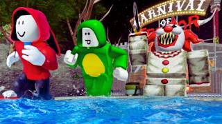 ESCAPE UNDERWATER CARNIVAL OBBY! 💦 The Scariest Roblox Obby Yet!🌊🎪🤡 screenshot 2