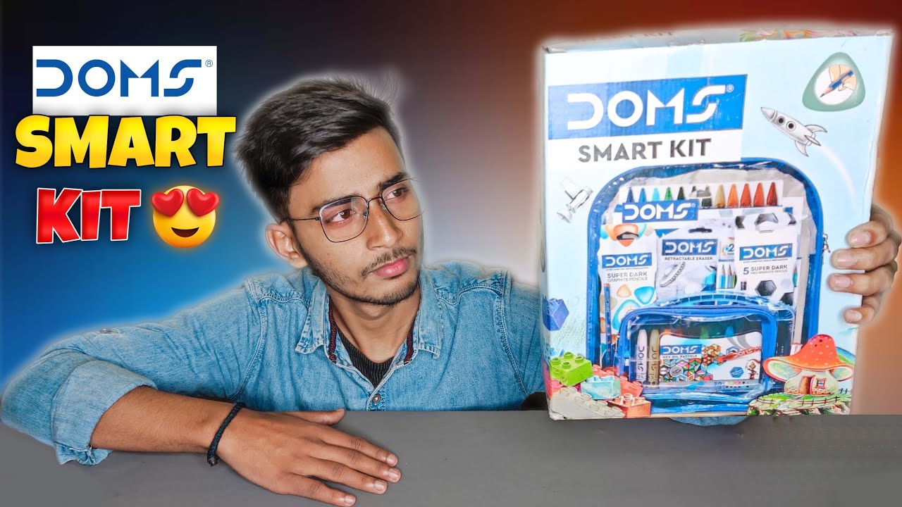 DOMS Art Kit Unboxing 😍 | Gifting Range For Kids | Get Filled With ...