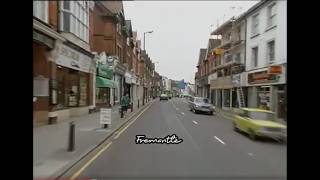 1990s Dorking | Driving through Dorking | Surrey | High Street | Market Town | 1990