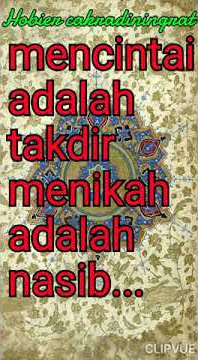 Story wa 30 detik// mencintai takdir
