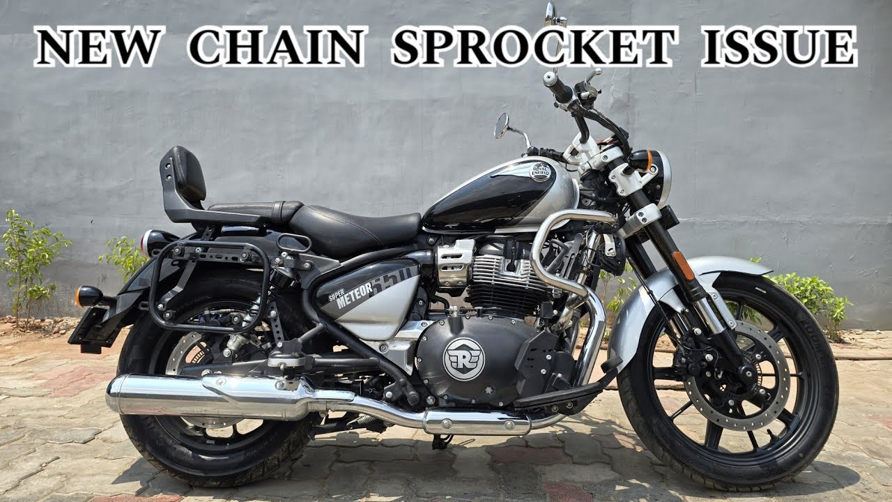 Super Meteor 650 New Chain Sprocket Performance Review | Smoothness, Mileage & Ride Quality