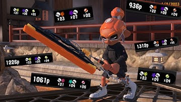 Splatoon 3 - The Samurai Squid  (A Splatana Montage)