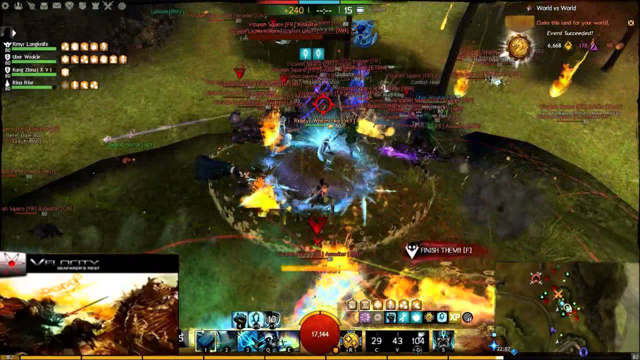 Guild Wars 2 WvW! Velocity [VcY] Hammer Guardian YouTube
