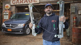 Replacing the Window Regulator in a 2012 Dodge Caravan 