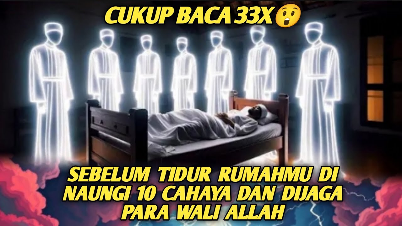 Baca Sebelum Tidur 😲 Kiriman Langit Dilindungi Para Wali Dan Dinaungi 10 Cahaya Ilahi