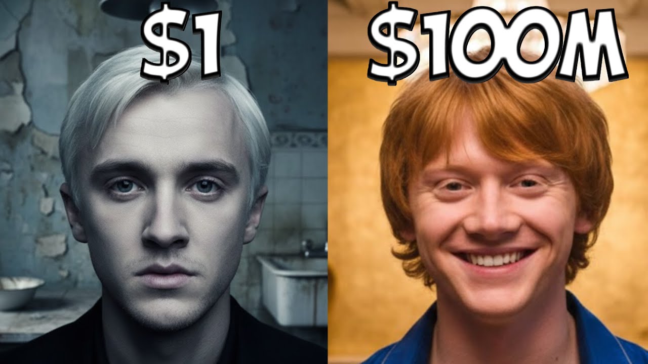 Cuánto GANÓ cada actor  DE HARRY POTTER