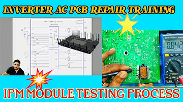 Inverter ac IPM checking | How to check intelligent Power Module |