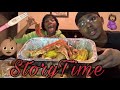 Mukbang + StoryTime : How We Found Out I Was Pregnant &amp; Parents Reactions !