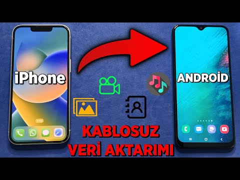 İphone'dan (iOS) Android'e Kablosuz Veri Aktarımı Nasıl Yapılır?(Resim,Video,Rehber,Müzik)-ÜCRETSİZ-