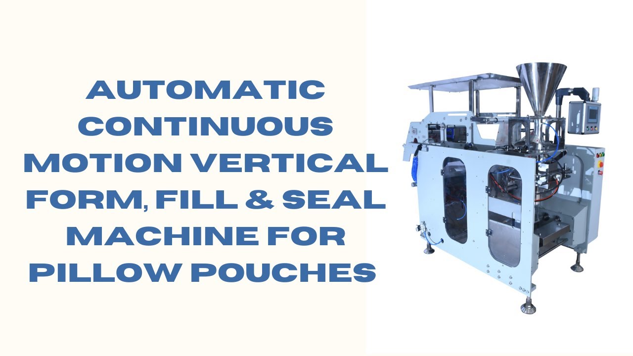 Automatic High-speed packaging machine for Pillow Pouches - YouTube