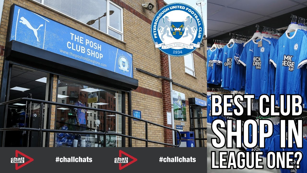 The BEST Club Shop In LEAGUE ONE? - Peterborough United Club Shop Review, Football