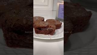 Single serve brownies #algorithm #aesthetic #viralshorts #bakingtherapy #hamilton #asmr