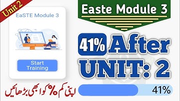 Easte Module 3 After Unit 2 | 41% Issue Resolved | Increase Percentage | Discussion forum tasks