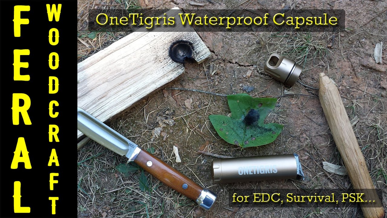OneTigris Waterproof  Survival Kit Capsule