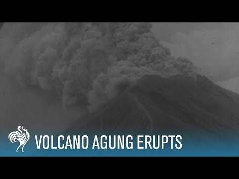 The Fury of Mount Agung: Active Volcano Erupts in Bali (1963) | British Pathé