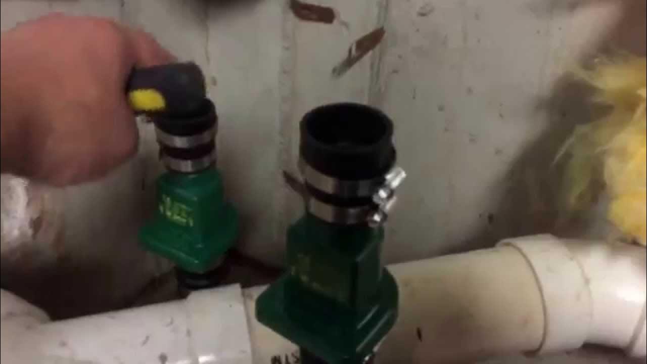 Dual Zoeller sump pump install with upgrade of discharge line YouTube