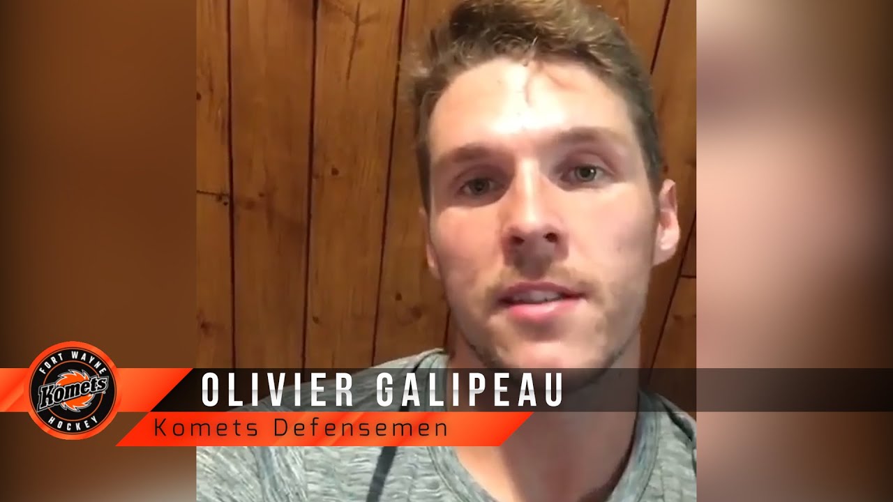 Olivier Galipeau Signs with Komets for 2020-2021