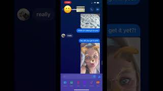 Trying this trend on messenger kids screenshot 4