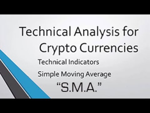 SMA - 'Simple Moving Average' Crypto Technical Analysis: