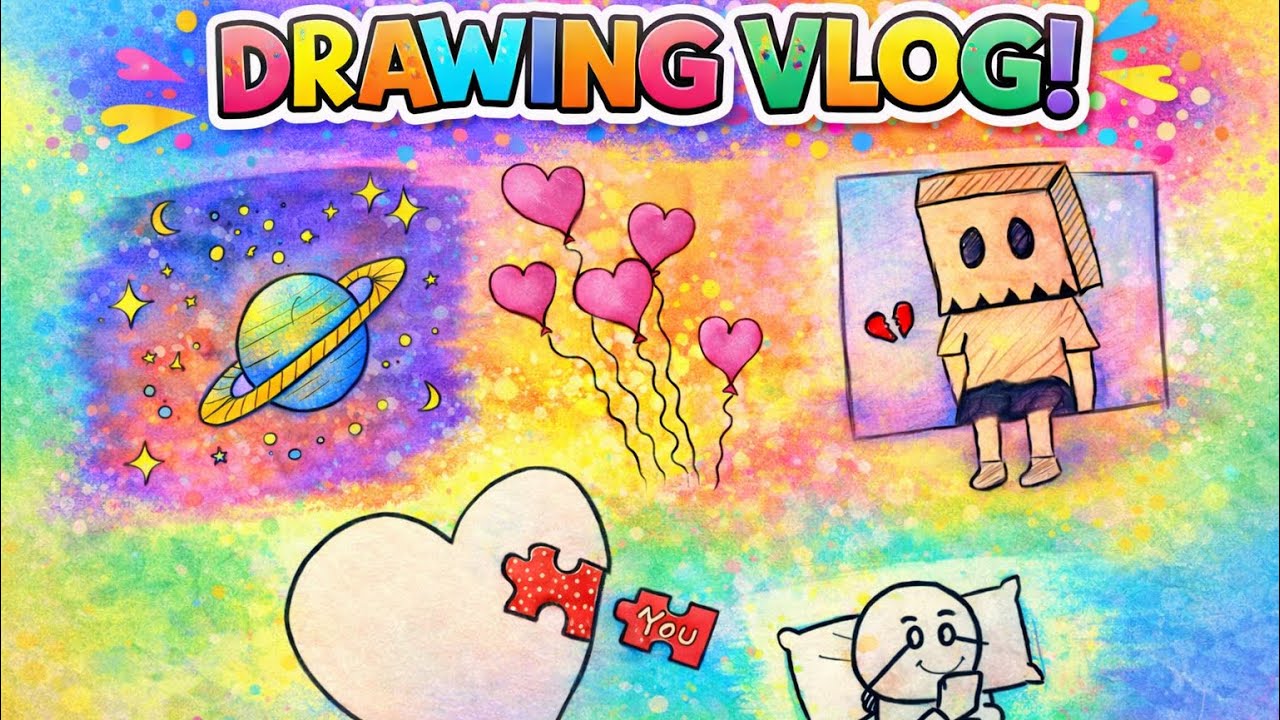 Simple Drawing 🌈 | Eğlenceli Çizimler | Basit Çizimler | Drawing | Art #viral #viralvideo #fyp 