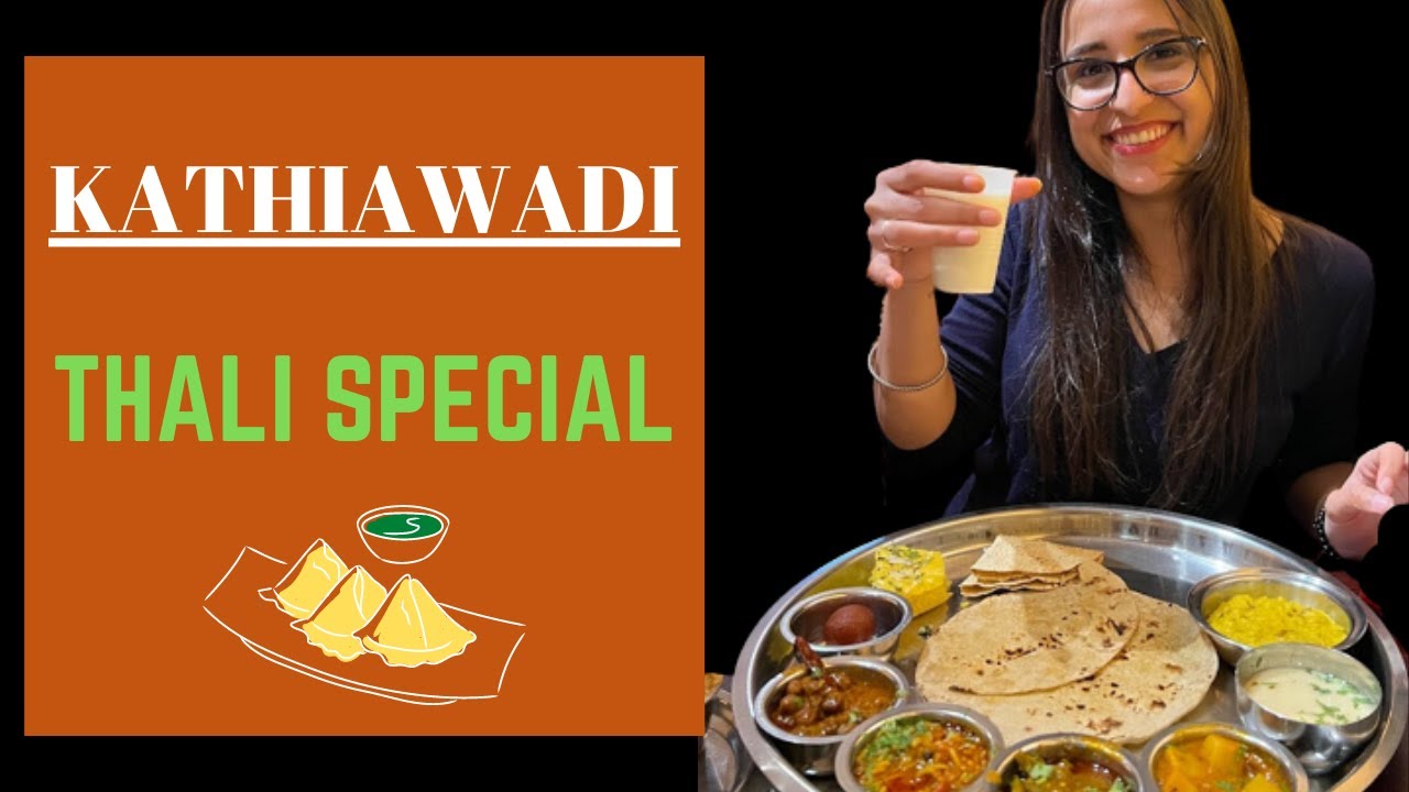 We drove 2 hours away for this ‘Special Kathiyawadi Thali’ Delicious Gujarati food in New