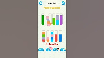 water sort jigsaw puzzle game level 331 #numpuz #funnygaming #shorts #braingames #allevel #gameplay