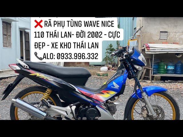 Wave Thái 110 DỌN MỚI lên Mâm Wave Nice cực chất Êm Nhẹ P1  YouTube