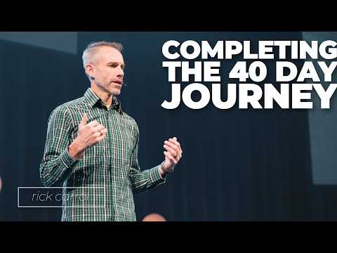 Completing the 40 Day Journey | PORTICO Community Church