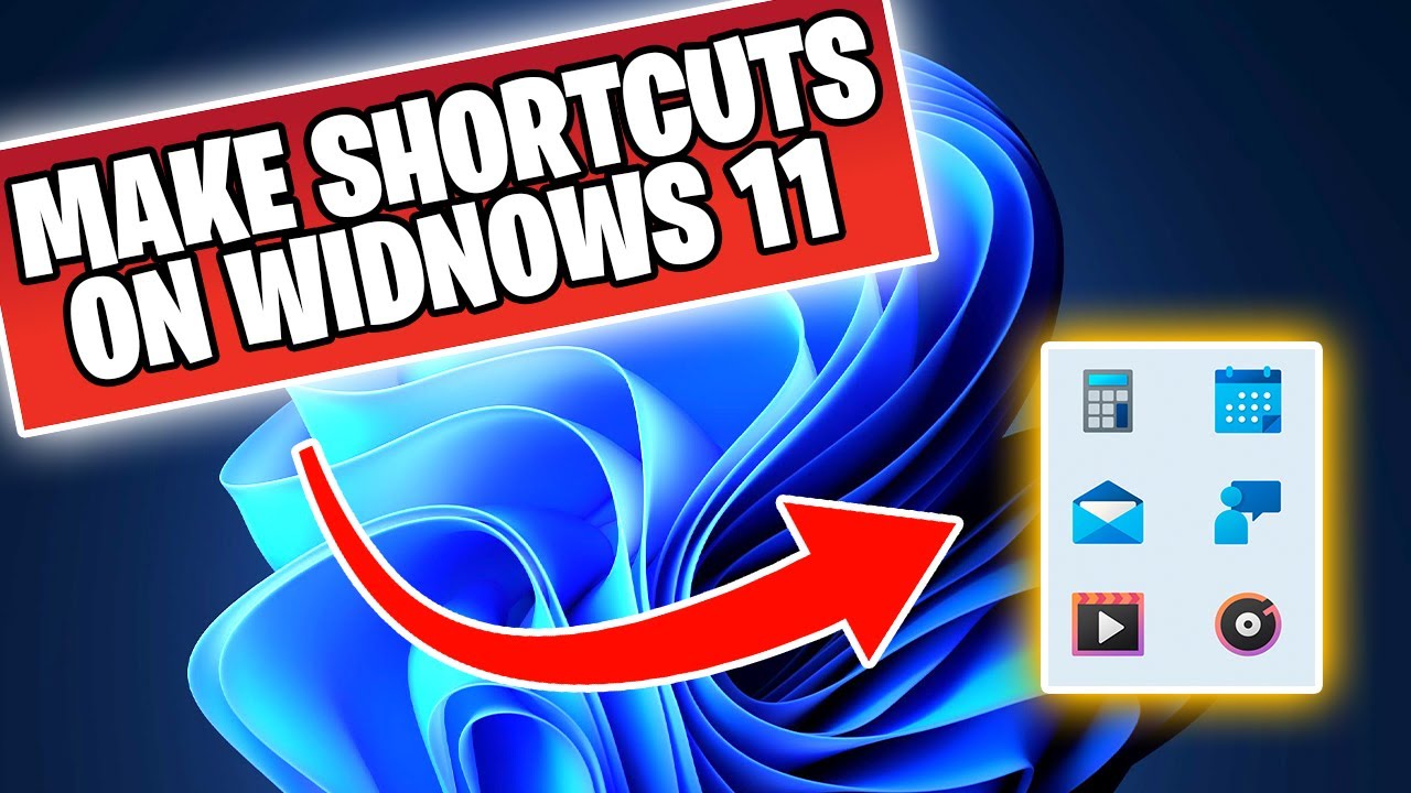 How To Make Desktop Shortcuts On Windows 11 YouTube