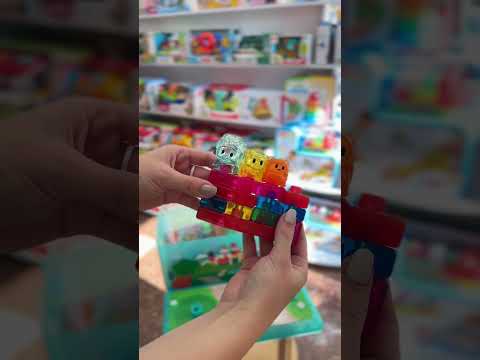 Конструктор сенсорний в кейсі Jelly Blox 2в1 Ігровий майданчик, видео 1