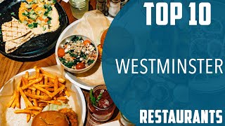 Top 10 Best Restaurants to Visit in Westminster, Colorado | USA - English