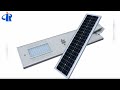 How is solar street lights produced by ruichen traffic