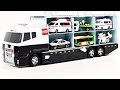トミカ☆トミカのミニカーを開封してコンボイに収納しよ☆Tomica opening and put in Okatazuke convoy