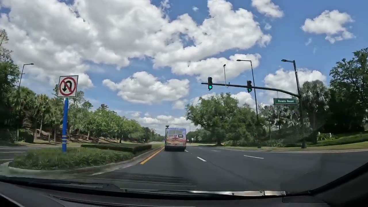 DriveAlong Videos - Cars Disney Transport Bus at Walt Disney World March 2025