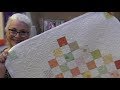 A Simple Free Motion Quilt Pattern called a Double C