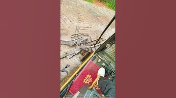 Sharing the method of removing the plate from the excavator chain.