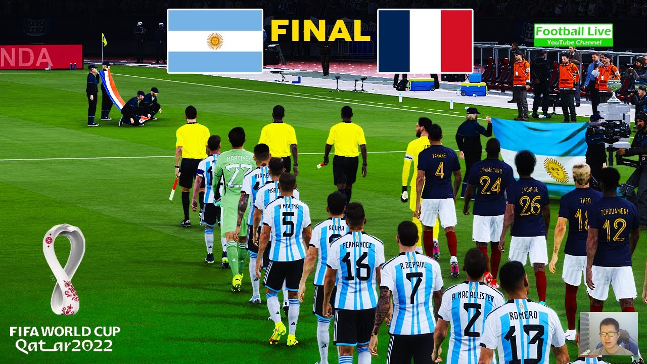 Argentina vs France FIFA World Cup 2022 Final Full Match and Penalty Shootout PES 2021 Gameplay