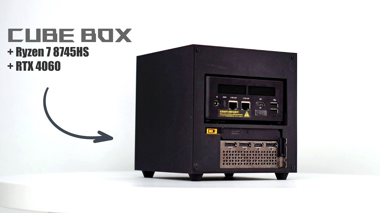 Самодельный eGPU-бокс в форме куба для мини-ПК: сможет ли GabeCube превзойти ITG Cube?