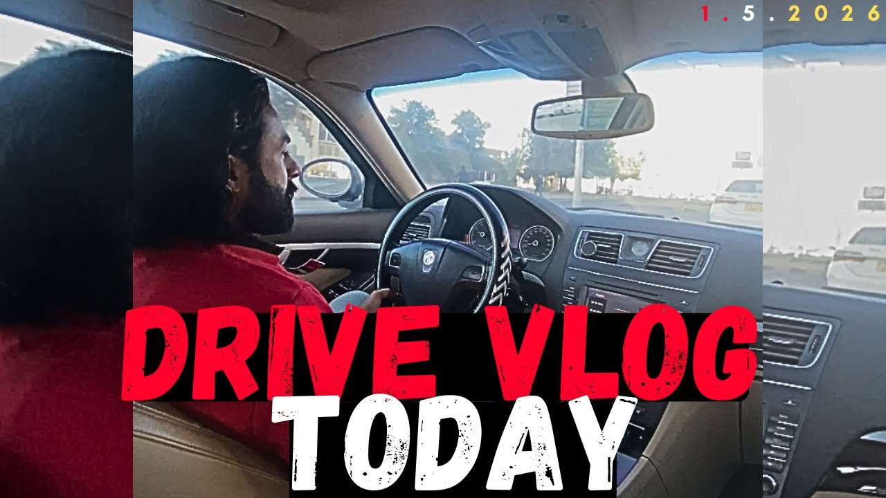 Calm Morning Drive Vlog | Relaxing Solo Ride with Nature and Fresh Air