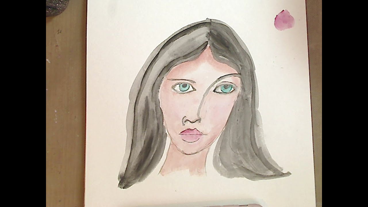 can you use watercolors as face paint Watercolor Painting