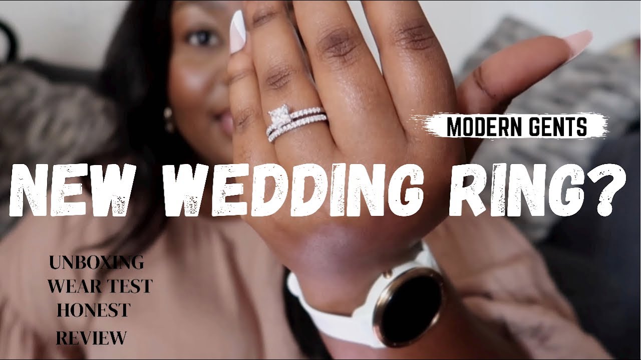WEDDING RING UPGRADE?|UNBOXING| HONEST REVIEW | WEAR TEST| MODERN GENTS TRADING CO| AFFORDABLE RINGS