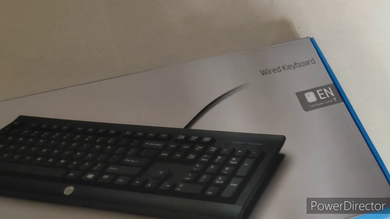 Hp k1500 keypad unboxing and review.