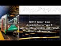 [Inductor Recording] MBTA Green Line AnsaldoBreda Type 8 ADtranz/Bombardier IGBT-VVVF