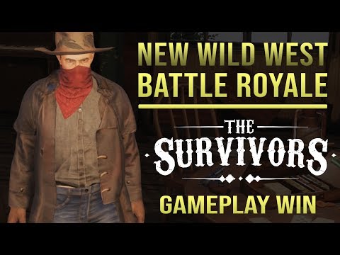 The Survivors - Wild West Battle Royale Gameplay - Winning Match on first time playing - [1080p60]