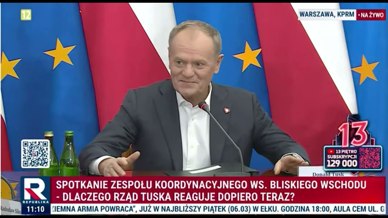 Polacy czekają na ratunek,  a Tusk urządza pokazówkę!