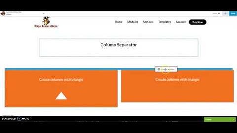 Ninja Beaver Addons  Column Separator Module